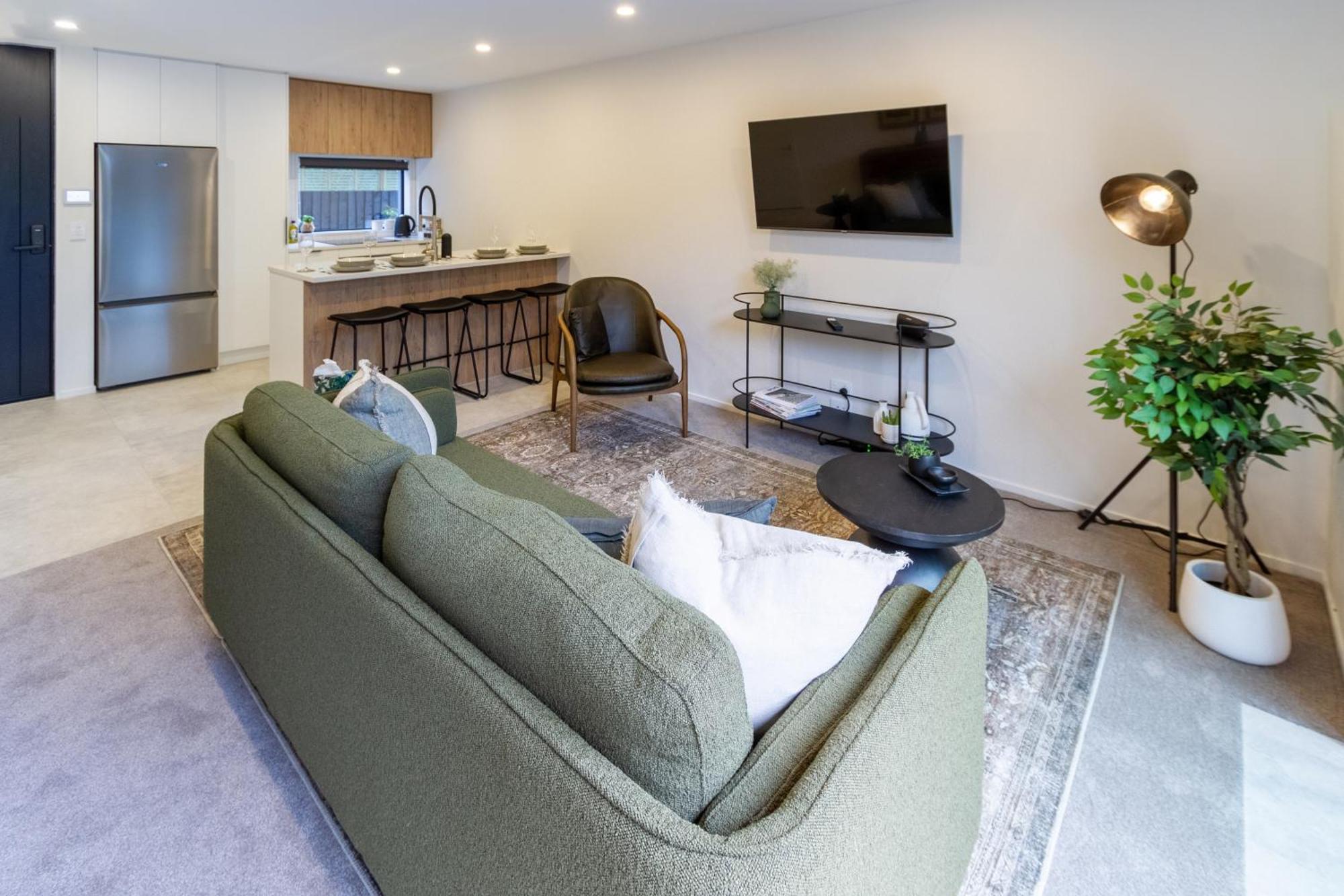 Merivale Gem: 2Br Townhouse Oasis Крайстчърч Екстериор снимка